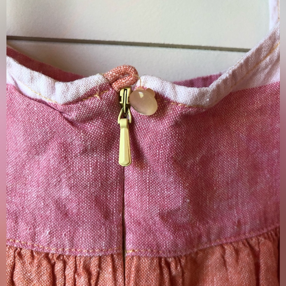 Baby Gap Linen Midi Dress Girls 4T - Picture 3 of 6